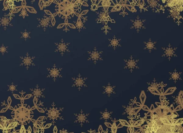 Abstract Christmas Background Snowflakes — Stock Photo, Image