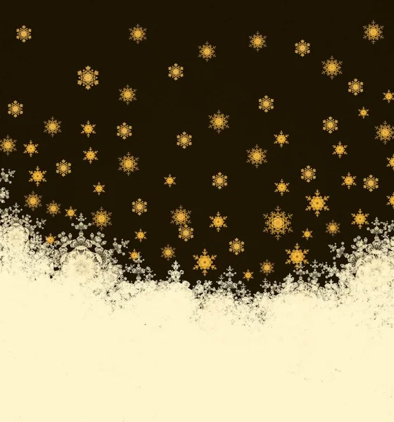 Abstract Christmas Background Snowflakes — Stock Photo, Image