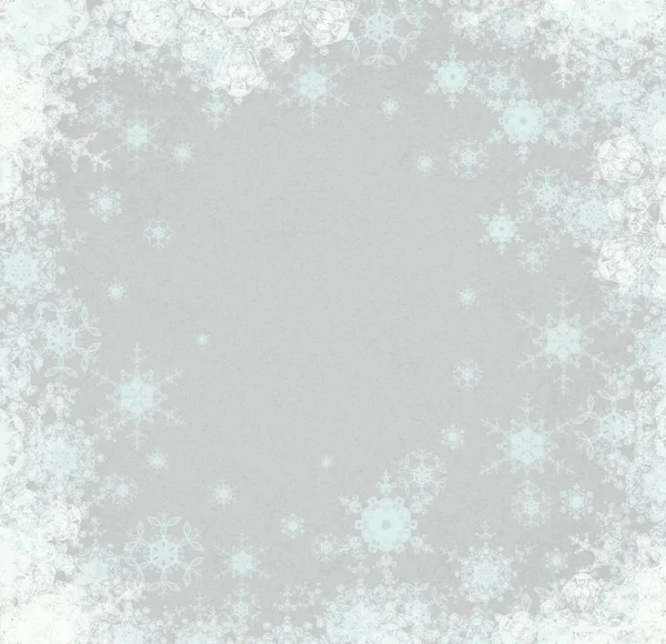Abstract Background Snowflakes Pattern — Stock Photo, Image