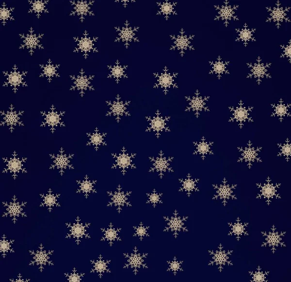 Абстрактный Фон Снежинками — стоковое фото