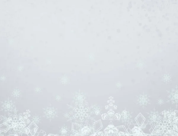 雪片パターンを持つ抽象的な背景 — ストック写真