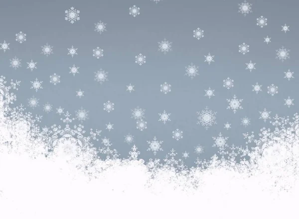 Streszczenie Tła Wzorem Płatków Śniegu — Zdjęcie stockowe