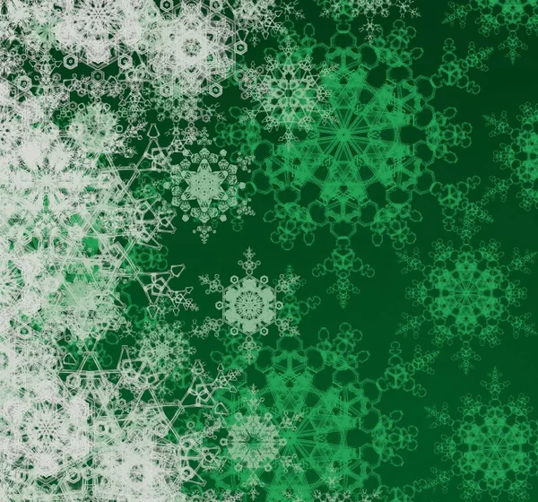 Abstract Background Snowflakes Pattern — Stock Photo, Image