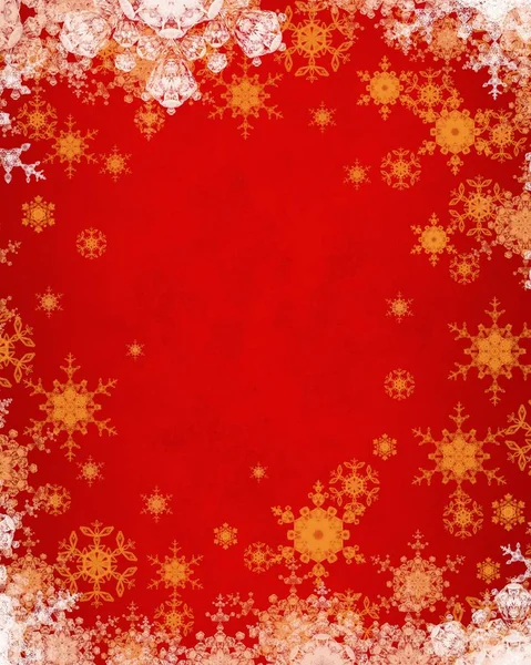 Weihnachten Hintergrund Mit Winter Schnee — Stockfoto