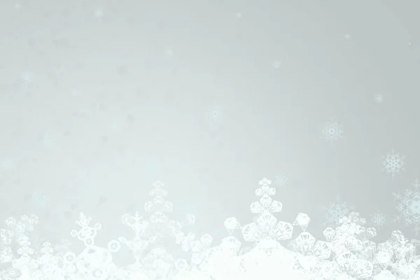 Різдвяний Фон Зимовим Снігом — стокове фото