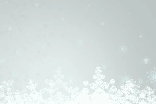 Fundo Natal Com Neve Inverno — Fotografia de Stock