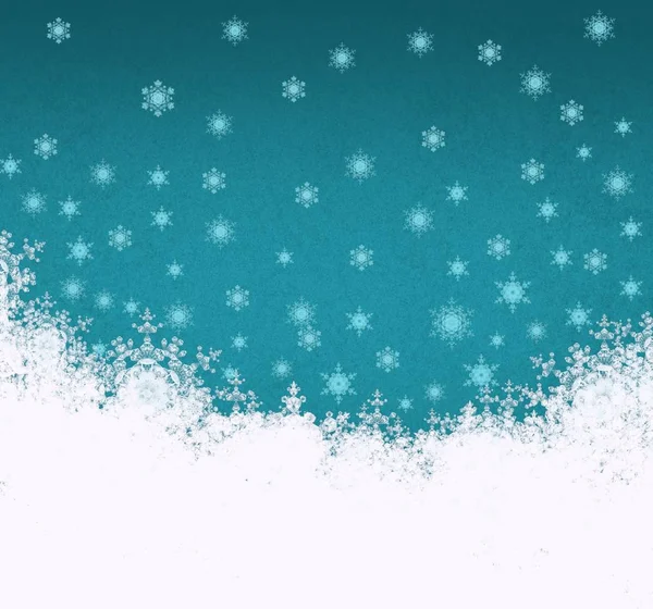 Boże Narodzenie Abstrakcyjne Tło Płatków Śniegu — Zdjęcie stockowe