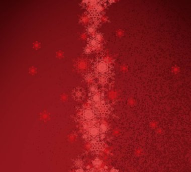 Kar taneleriyle soyut Noel arkaplanı