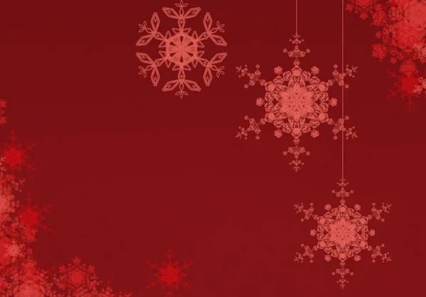 Різдвяний Абстрактний Фон Сніжинками — стокове фото
