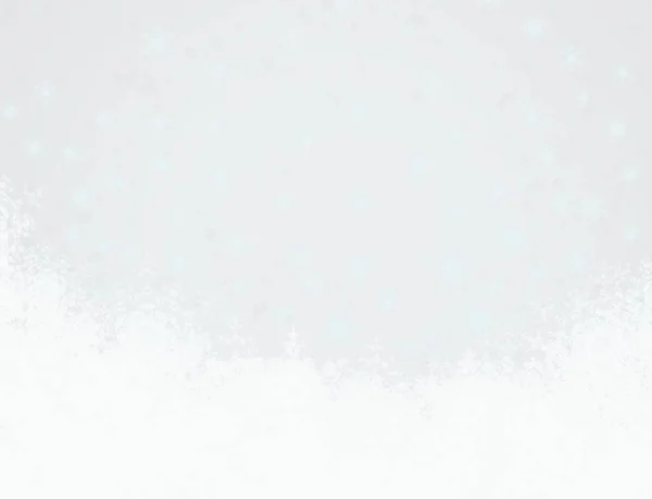 Fondo Abstracto Navidad Con Copos Nieve — Foto de Stock