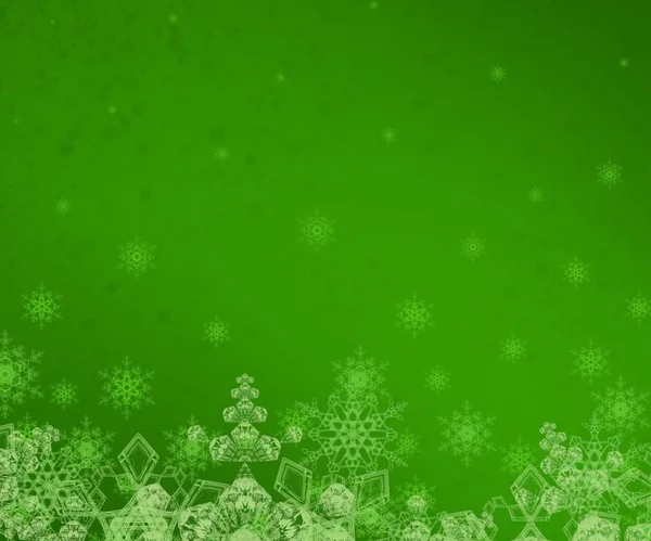 Christmas Abstract Background Snowflakes — Stock Photo, Image