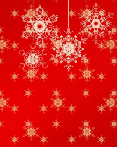 Kerstmis Achtergrond Met Ruimte Voor Tekst — Stockfoto