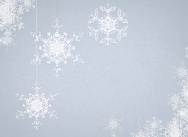 Christmas Festive Pattern Snowflakes — Stock Photo, Image