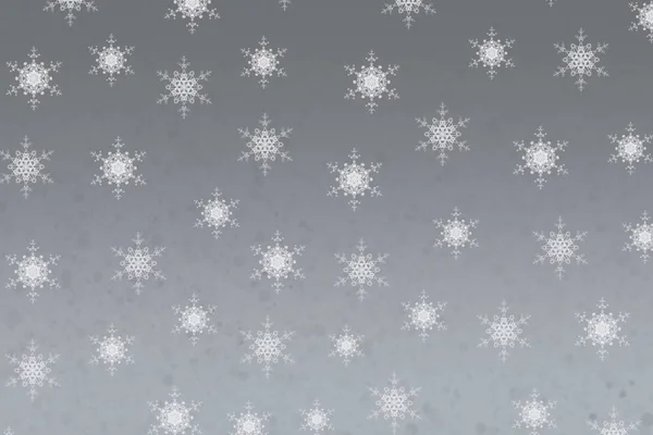 Weihnachten Festliches Muster Mit Schneeflocken — Stockfoto