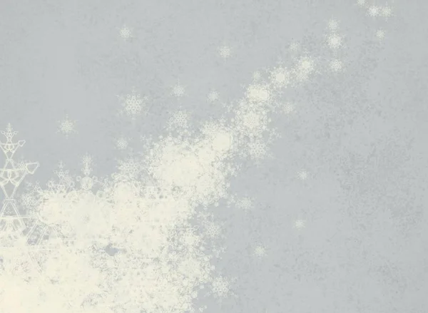 Kerst Feestelijke Patroon Met Sneeuwvlokken — Stockfoto