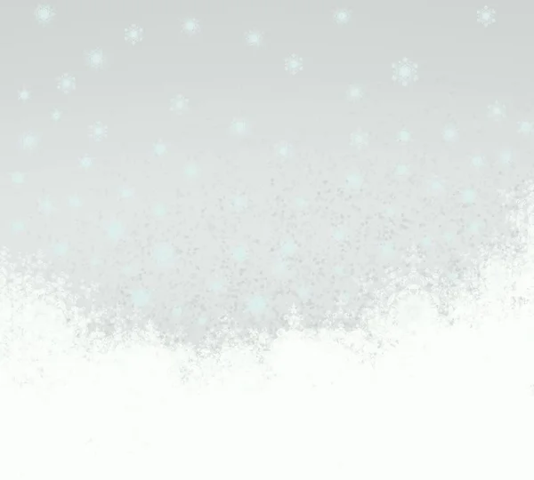 雪の結晶と抽象的な冬の壁紙 — ストック写真