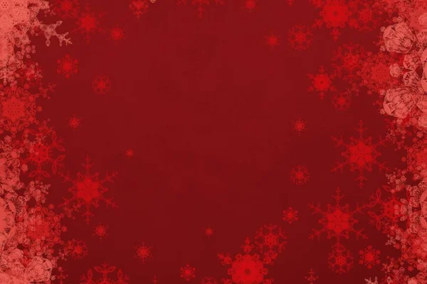 Absztrakt Karácsonyi Háttér Hópelyhek Hely Szöveg — Stock Fotó