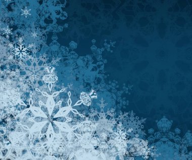 Kar taneli Noel arkaplanı