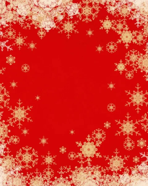 Abstract Christmas Background Snowflakes — Stock Photo, Image