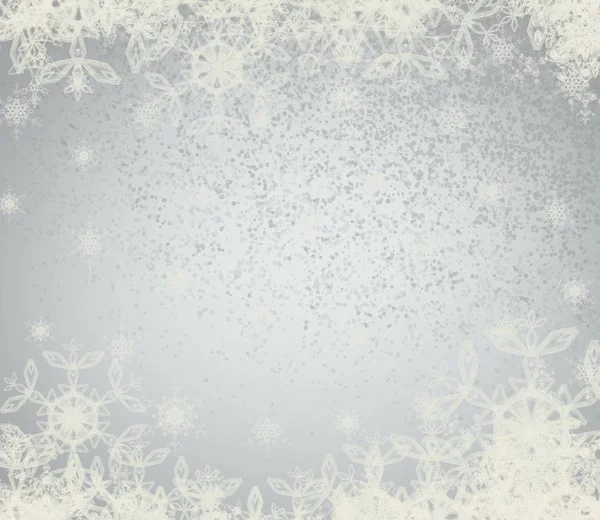 Abstract Christmas Background Snowflakes — Stock Photo, Image