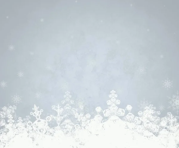 Abstract Christmas Background Snowflakes — Stock Photo, Image