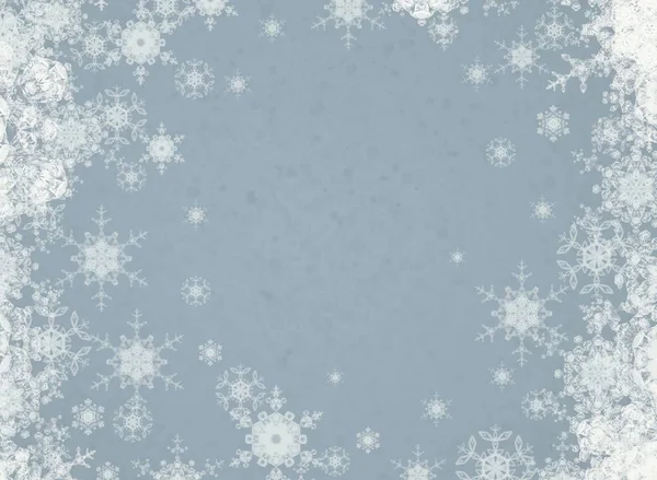 Abstract Christmas Background Snowflakes — Stock Photo, Image