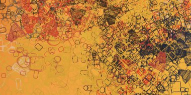 çiçek desenli Grunge arka plan