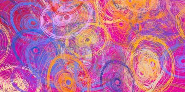 Renkli desenli soyut arkaplan