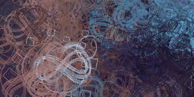 Metnin için alanı olan soyut arkaplan