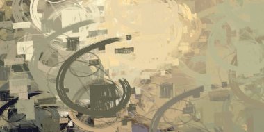 Metin için alanı olan soyut grunge arkaplanı