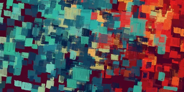 Renkli Mozaik Arka Plan — Stok fotoğraf