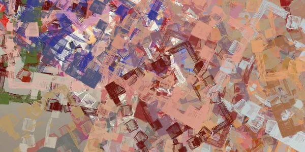 Abstracte Achtergrond Met Kleurrijke Verf — Stockfoto