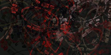 farklı desenlere sahip soyut grunge arkaplanı