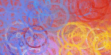 Çiçeklerle soyut arkaplan