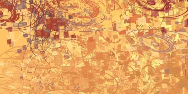 Grunge arka plan ile çiçek öğeleri