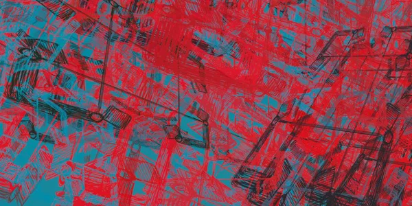 farklı desenlere sahip soyut grunge arkaplanı