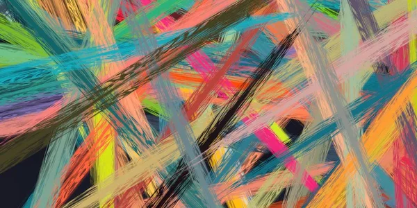 Fundo Fractal Abstrato Com Cor Colorida — Fotografia de Stock