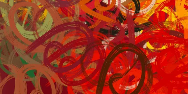Абстрактный Фон Красными Цветами — стоковое фото