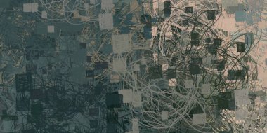 farklı desenlere sahip soyut grunge arkaplanı