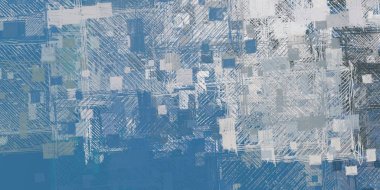 Eski şehrin havadan görünüşü