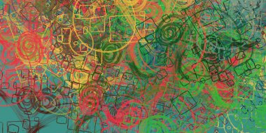 Çiçek desenli klasik arkaplan