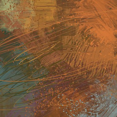 Farklı renk kalıplarına sahip soyut grunge arkaplanı