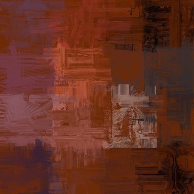 farklı desenleri ile soyut renkli duvar kağıdı