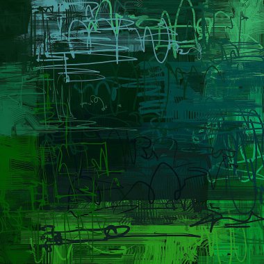 farklı desenleri ile soyut renkli duvar kağıdı