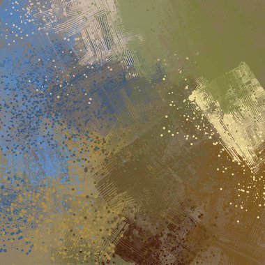 farklı desenleri ile soyut renkli duvar kağıdı