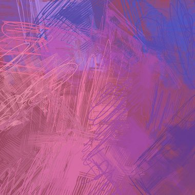 farklı desenleri ile soyut renkli duvar kağıdı