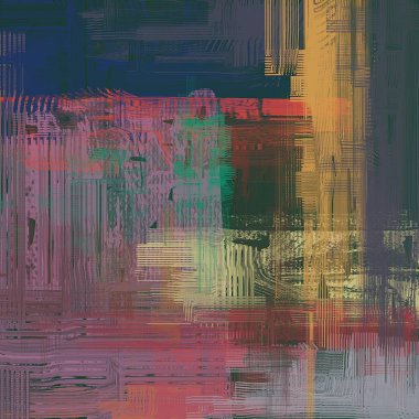 farklı desenleri ile soyut renkli duvar kağıdı