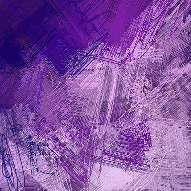 farklı desenleri ile soyut renkli duvar kağıdı