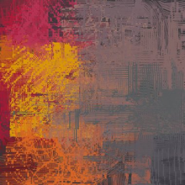 farklı desenleri ile soyut renkli duvar kağıdı