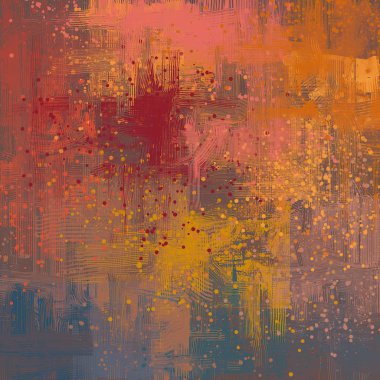 farklı desenleri ile soyut renkli duvar kağıdı